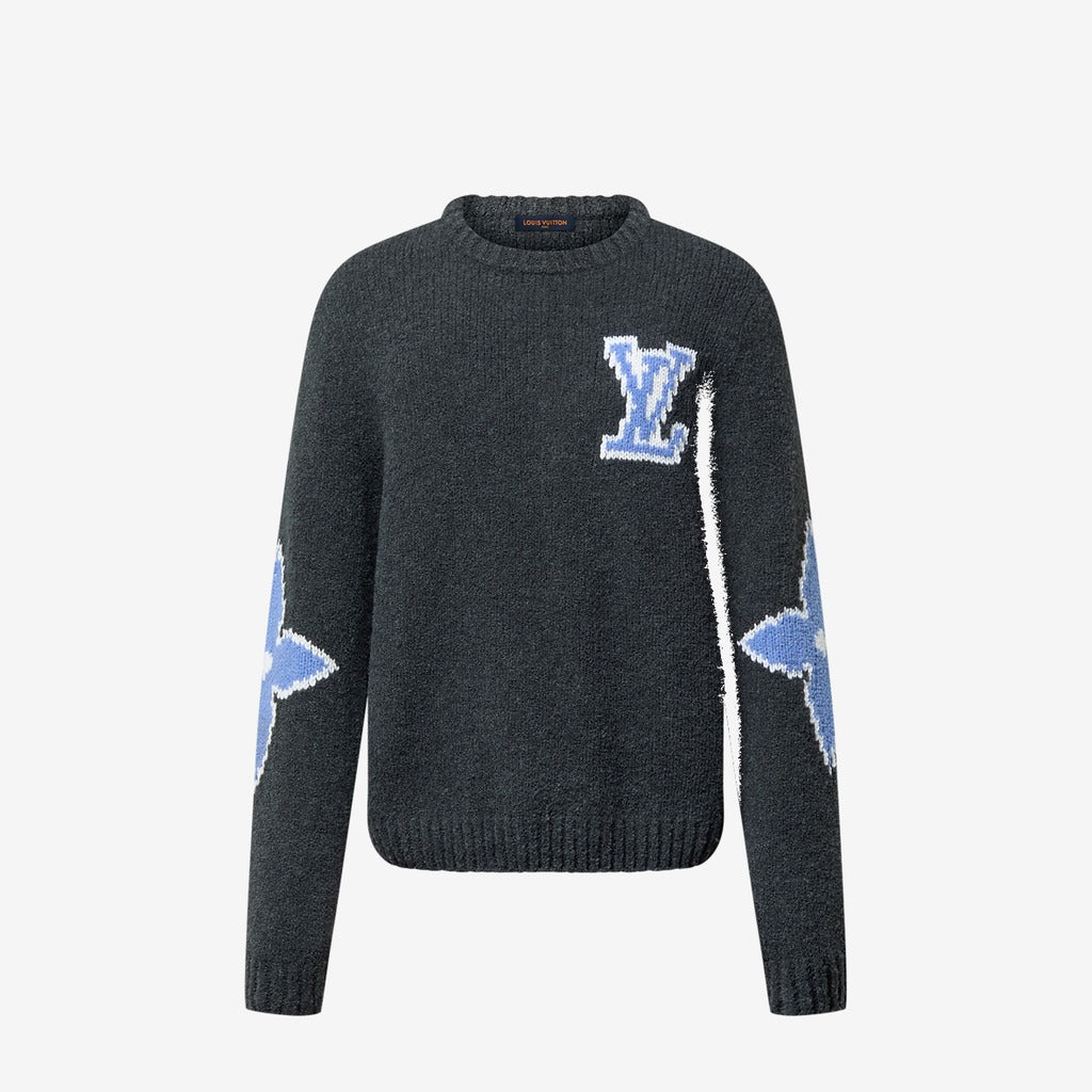 Pull en laine mélangée épaisse — Louis Vuitton