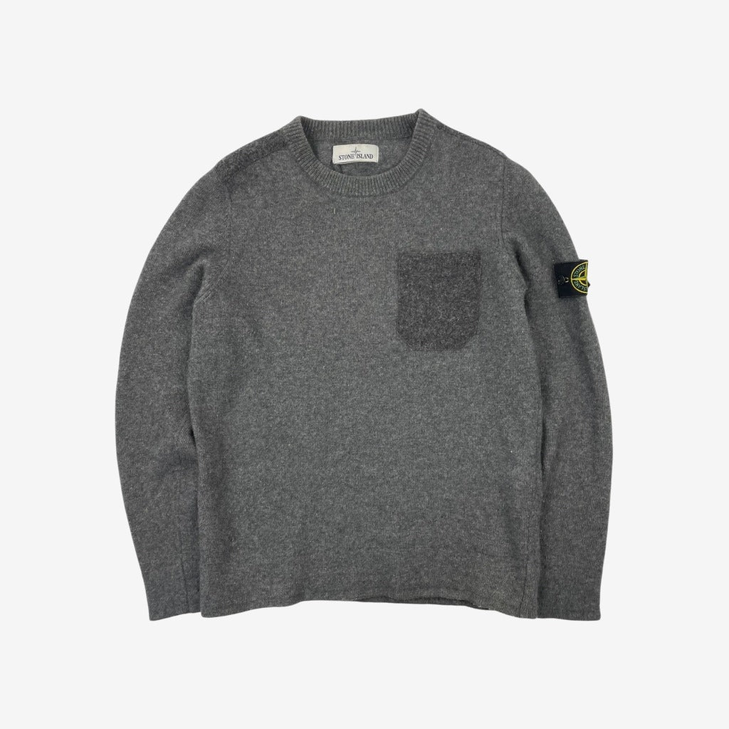 Stone Island pull - Gris (7)