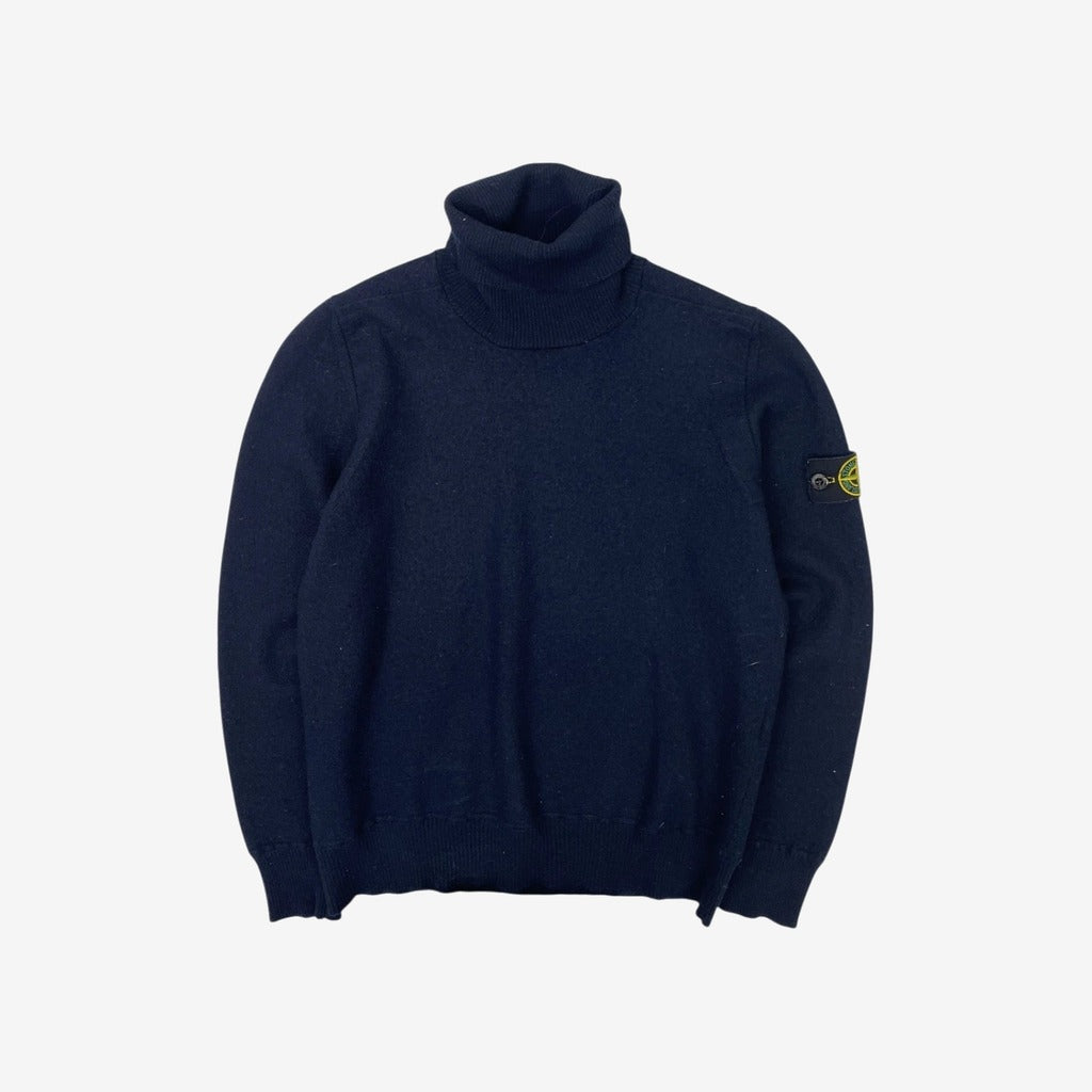Stone Island pull col roulé - Marine