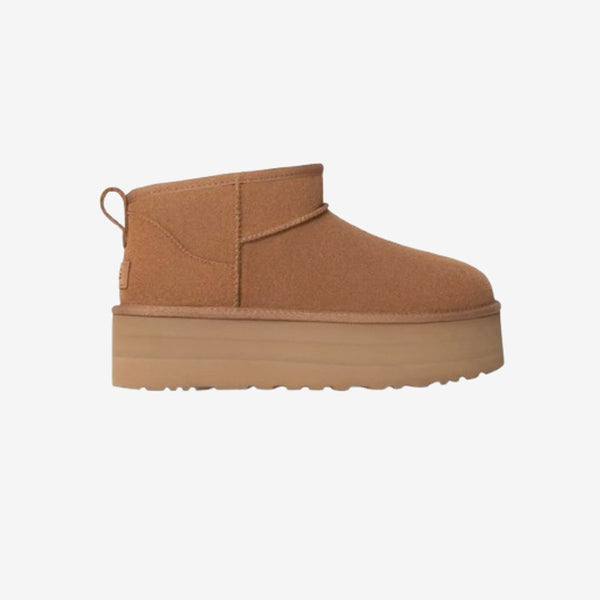 UGG Botte Classic Ultra Mini à plateforme Marron