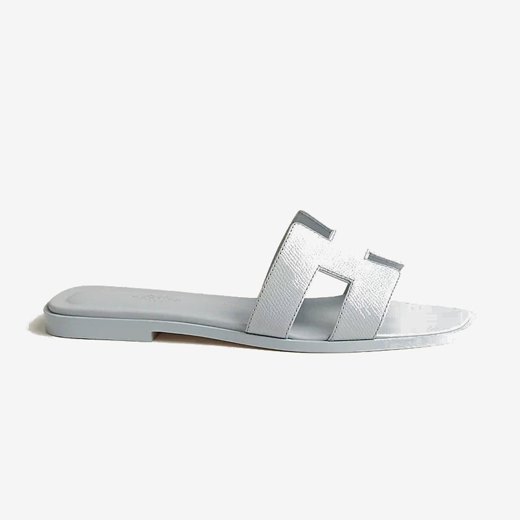 Hermes - Claquettes Bleu glacier