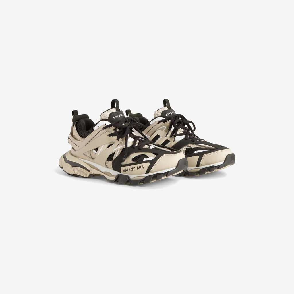 Balenciaga Track Cream Black