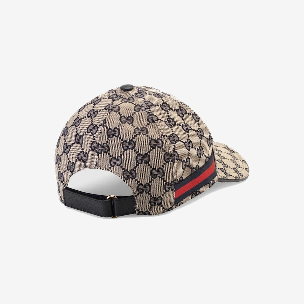 CASQUETTE EN TOILE ORIGINAL GG AVEC BANDE WEB