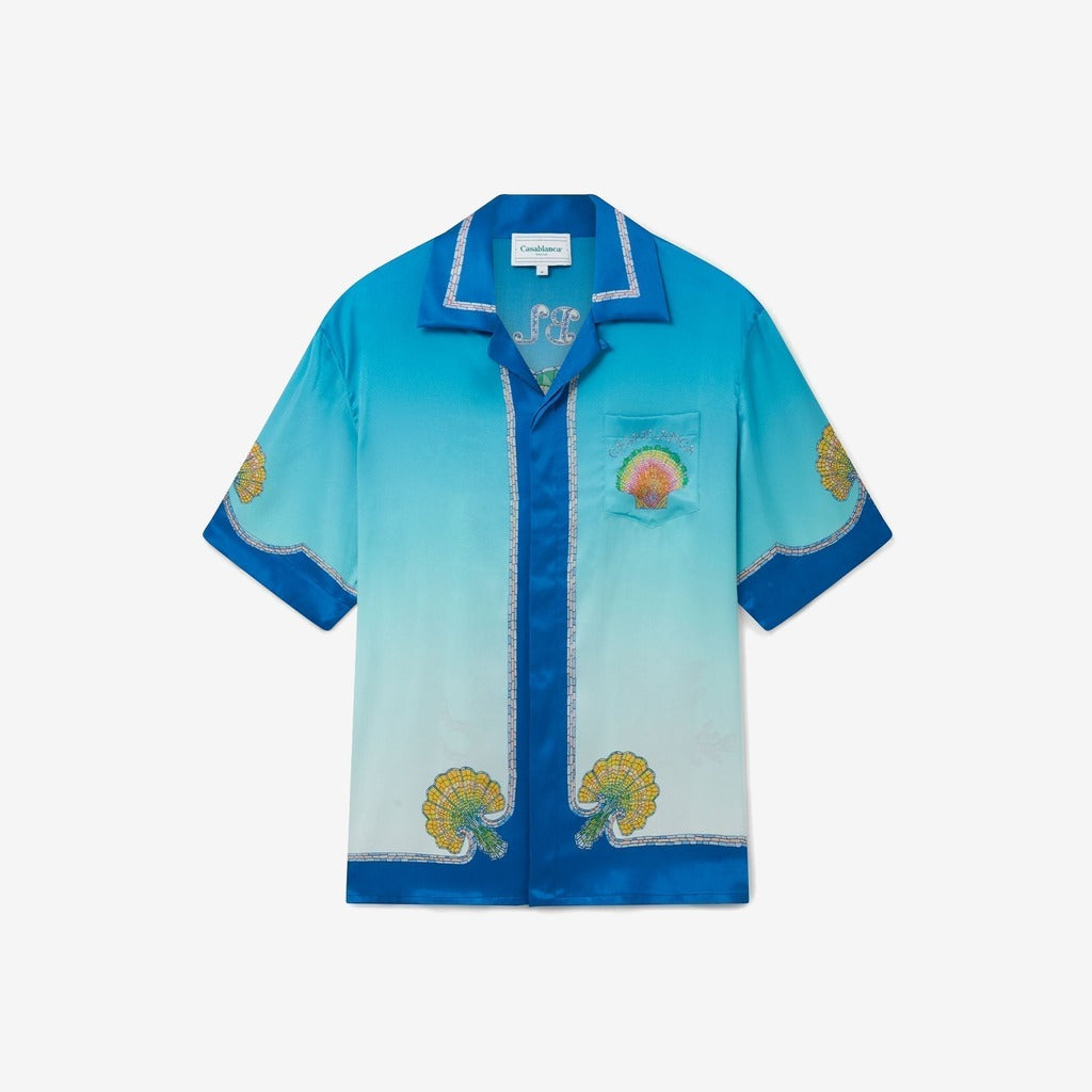 Coquillage Coloré Silk Shirt