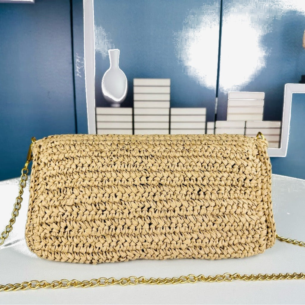 YSL - KATE 99 TASSEL IN RAFFIA