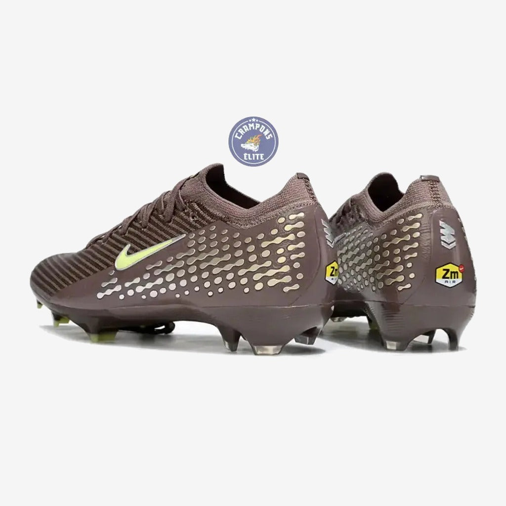 Nike Mercurial Vapor 16 Elite FG Mbappe Personal Edition - Marron/Vert/Argenté
