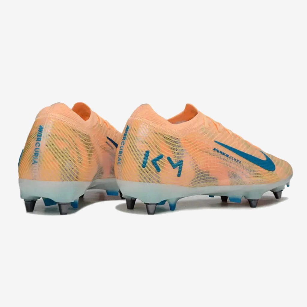 MERCURIAL VAPOR 16 ELITE SG Kylian Mbappe - Orange/Bleu turquoise SG