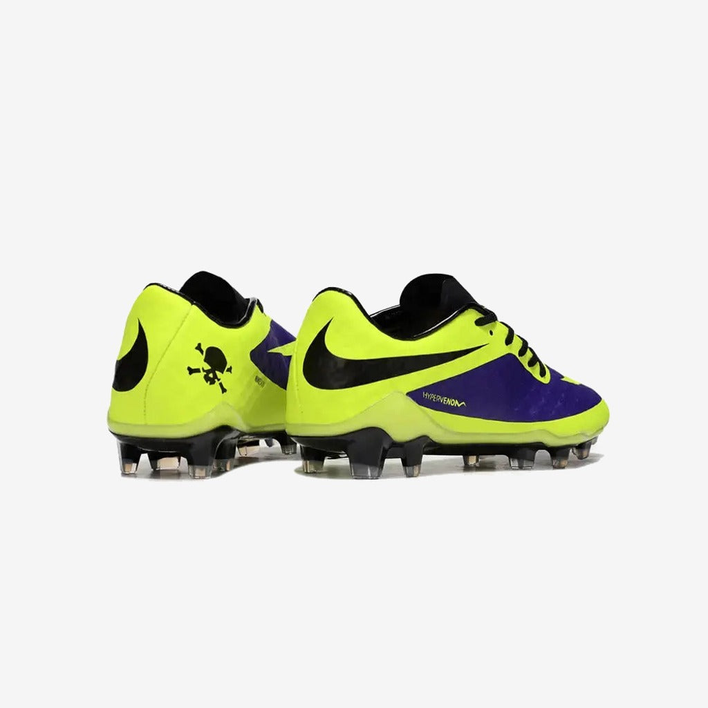 New Hypervenom Phantom 1 FG - Neon/Lilla/Sort