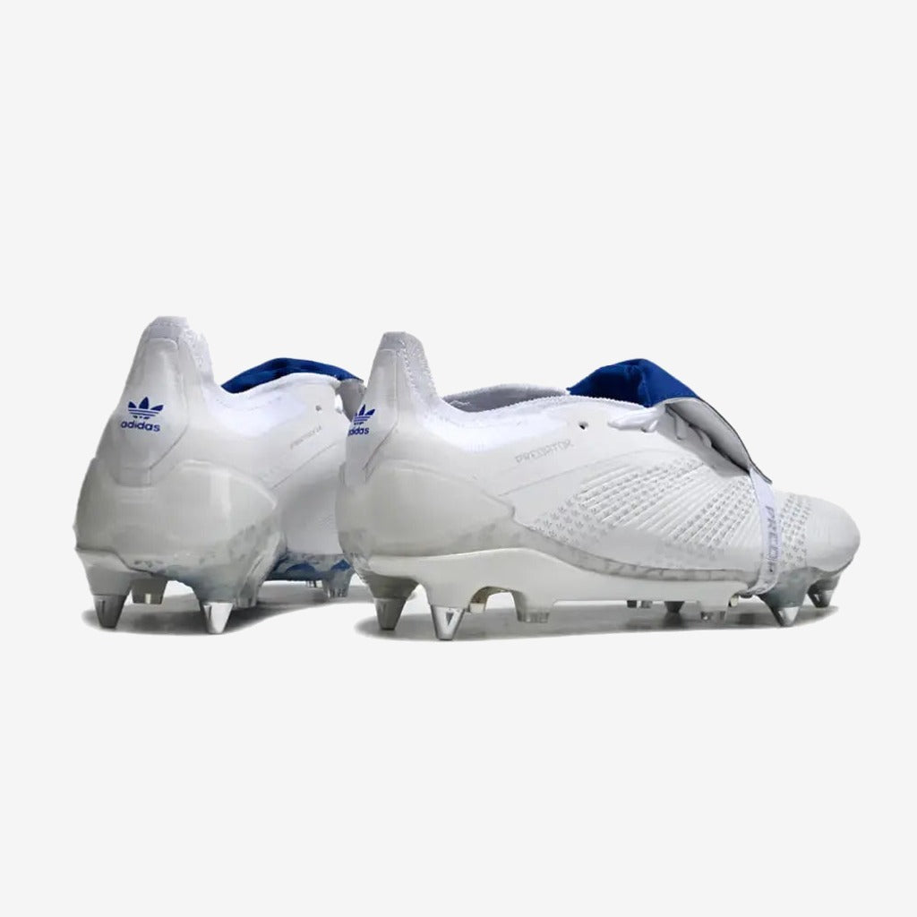 Predator Elite x Beckham Elite Tongue SG - Blanc/Bleu