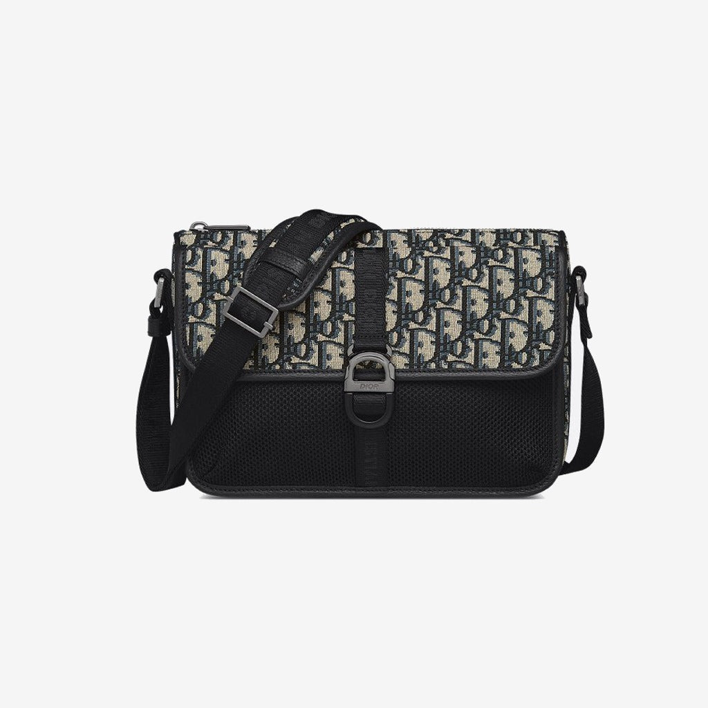 Sac bandoulière Dior 8 Noir et Beige
