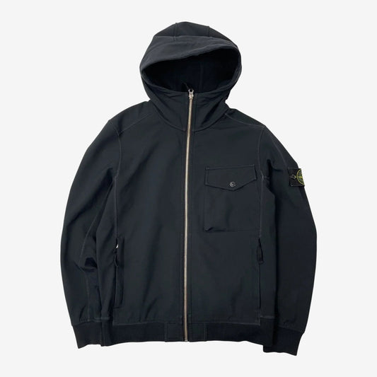 Stone Island softshell veste - Noir (6)