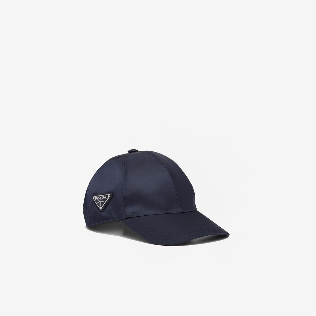 Casquette de baseball en Re-Nylon Bleu — Prada