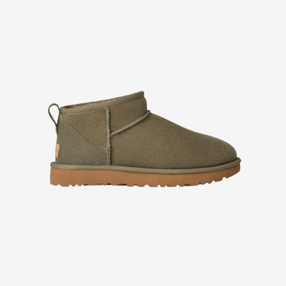 UGG Femme Botte Classic Ultra Mini Vert