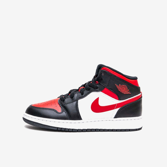 Air Jordan 1 Mid Gym Red Black White