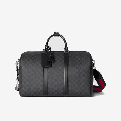 Sac de voyage GG Black moyen format — Gucci