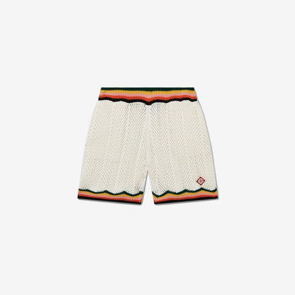 Chevron Lace Shorts