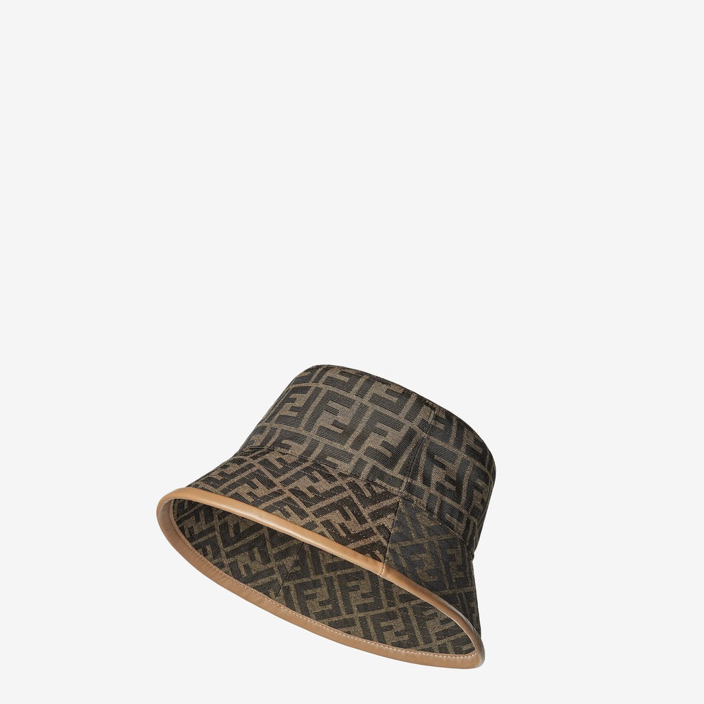 Bob en tissu jacquard FF brun — Fendi