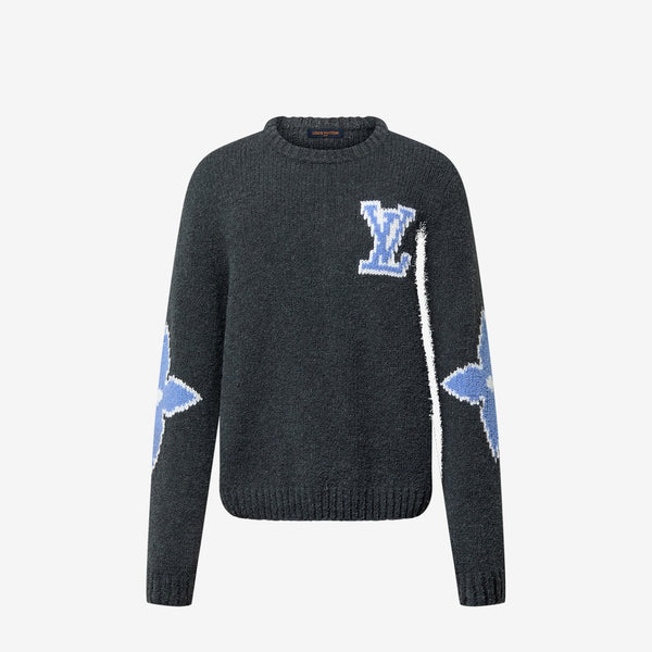 Pull en laine mélangée épaisse