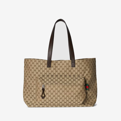 Cabas en toile GG maxi format — Gucci