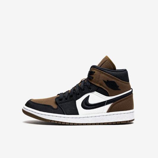 Jordan 1 Mid Olive Toe (Women's)