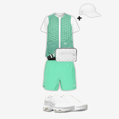Outfit Therma Fit Vert + Casquette Offerte — Nike