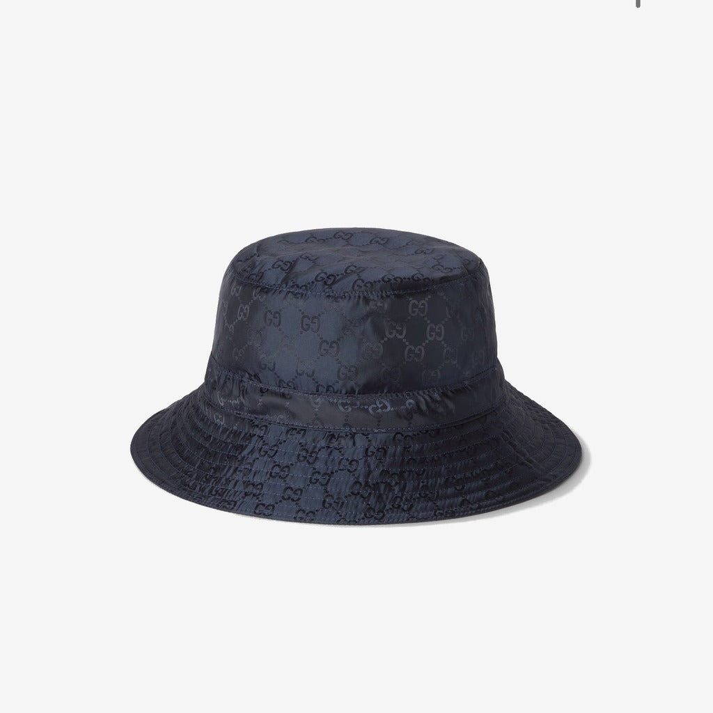 Chapeau bob réversible en nylon GG - Gucci casquette (3)