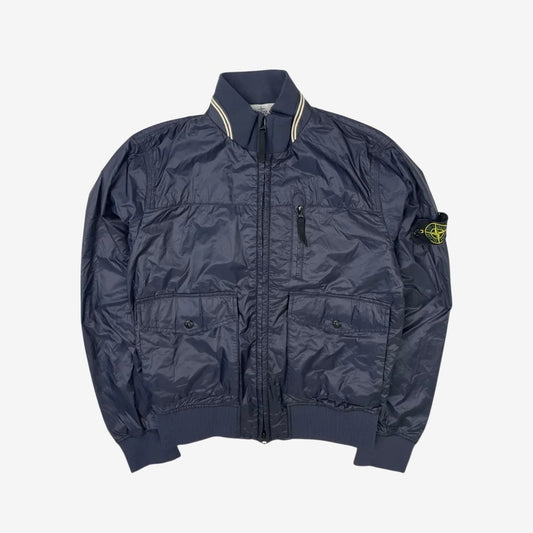 Stone Island veste - Marine (4)