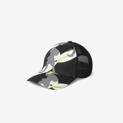 Casquette en toile de coton imprimée — Gucci