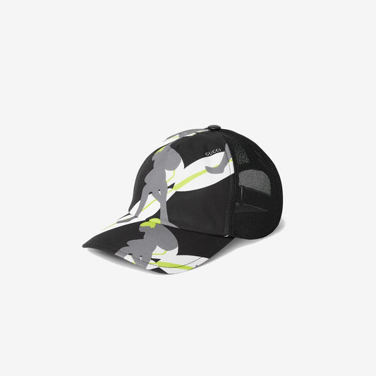 Casquette en toile de coton imprimée — Gucci
