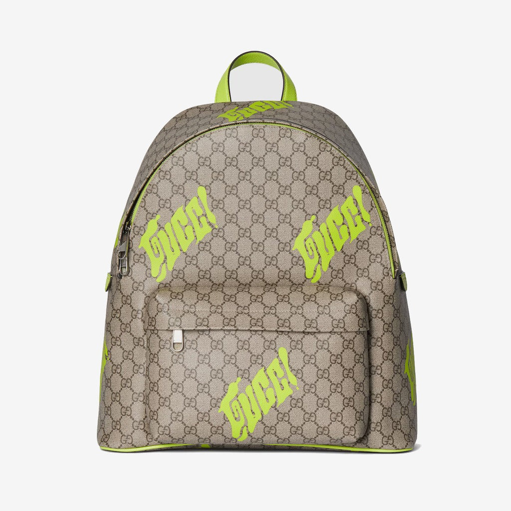 Sac à dos à imprimé moyen format — Gucci