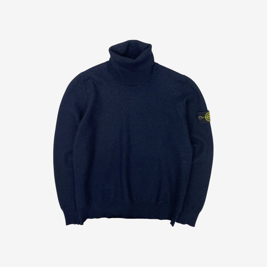 Stone Island pull col roulé - Marine