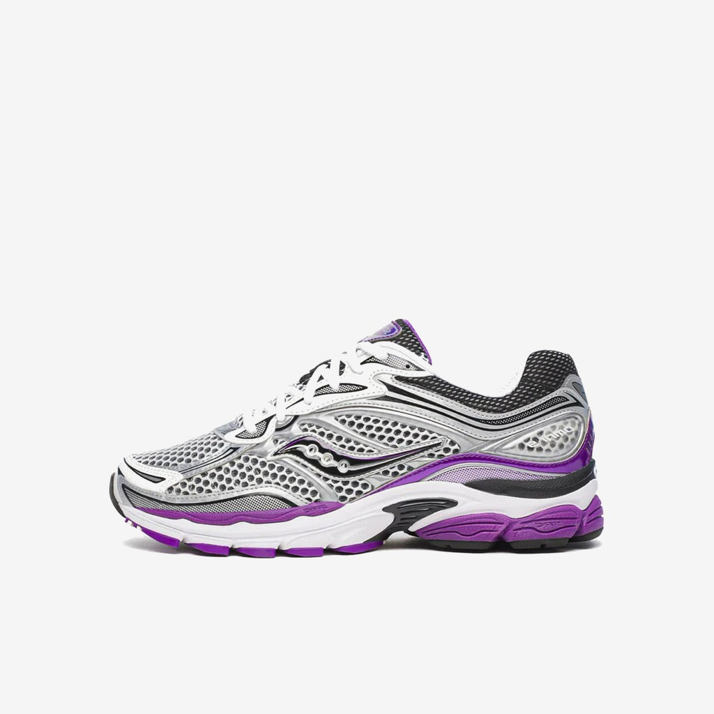 Saucony ProGrid Omni 9 White Black Silver Purple