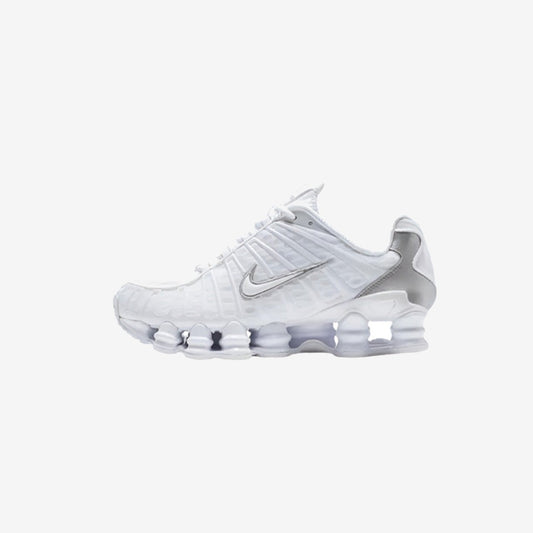 Nike® Shox Tl White Metallic Silver Orange