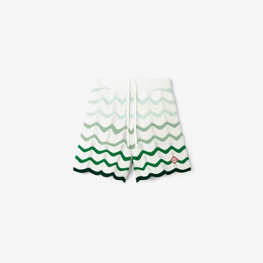 Wavy Gradient Crochet Shorts - casablanca (2)