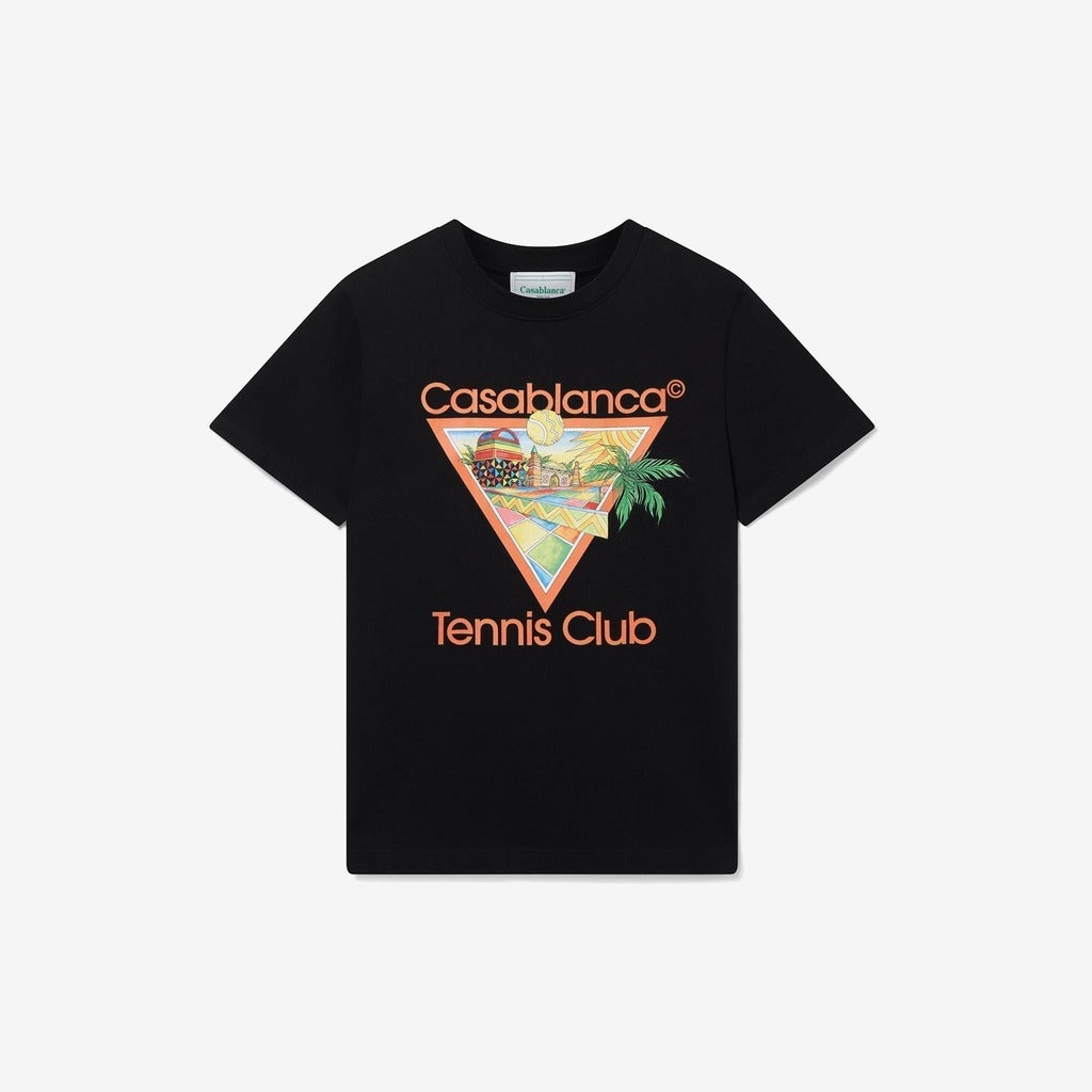 Afro Cubism Tennis Club T-Shirt - casablanca (2)