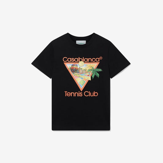 Afro Cubism Tennis Club T-Shirt - casablanca (2)