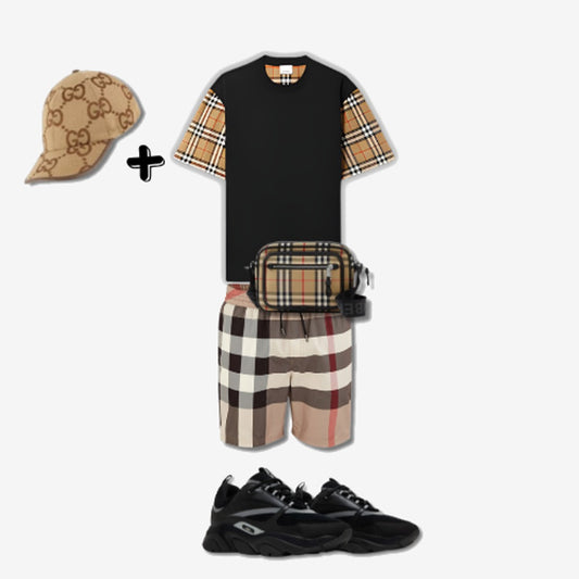 Outfit Burb°rry Noir + Casquette Offerte — Burberry