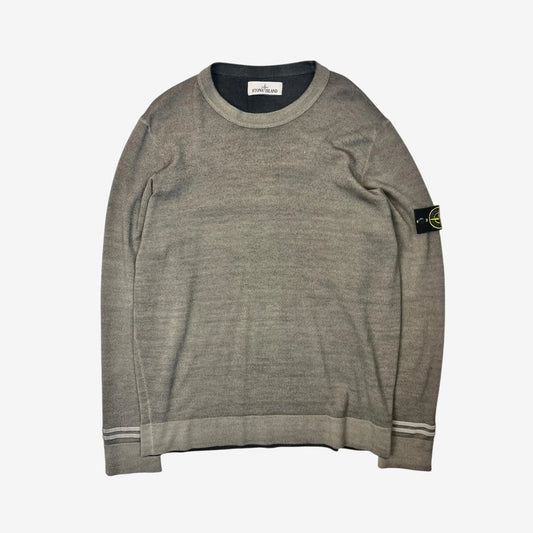 Stone Island pull - Gris (8)