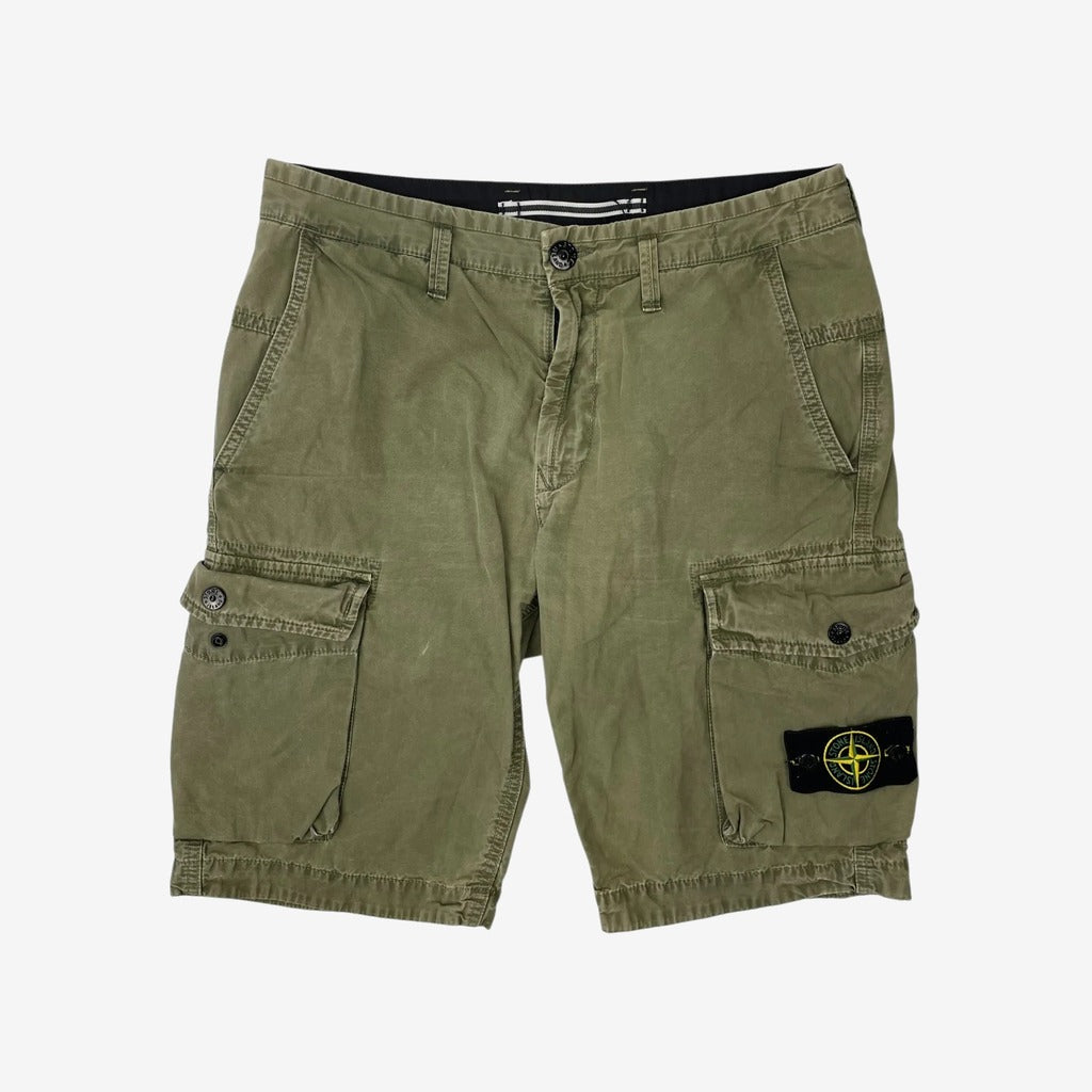 Stone Island short - Vert