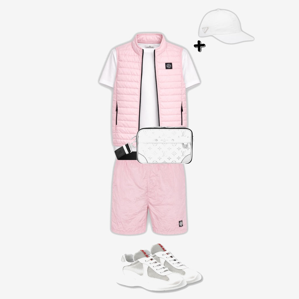 Outfit Stone I. Rose + Casquette Offerte — Stone Island