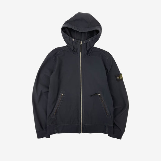Stone Island veste à capuche softshell