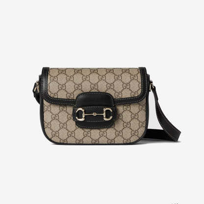 Sac à épaule Gucci Horsebit 1955 Soft petit format - #4