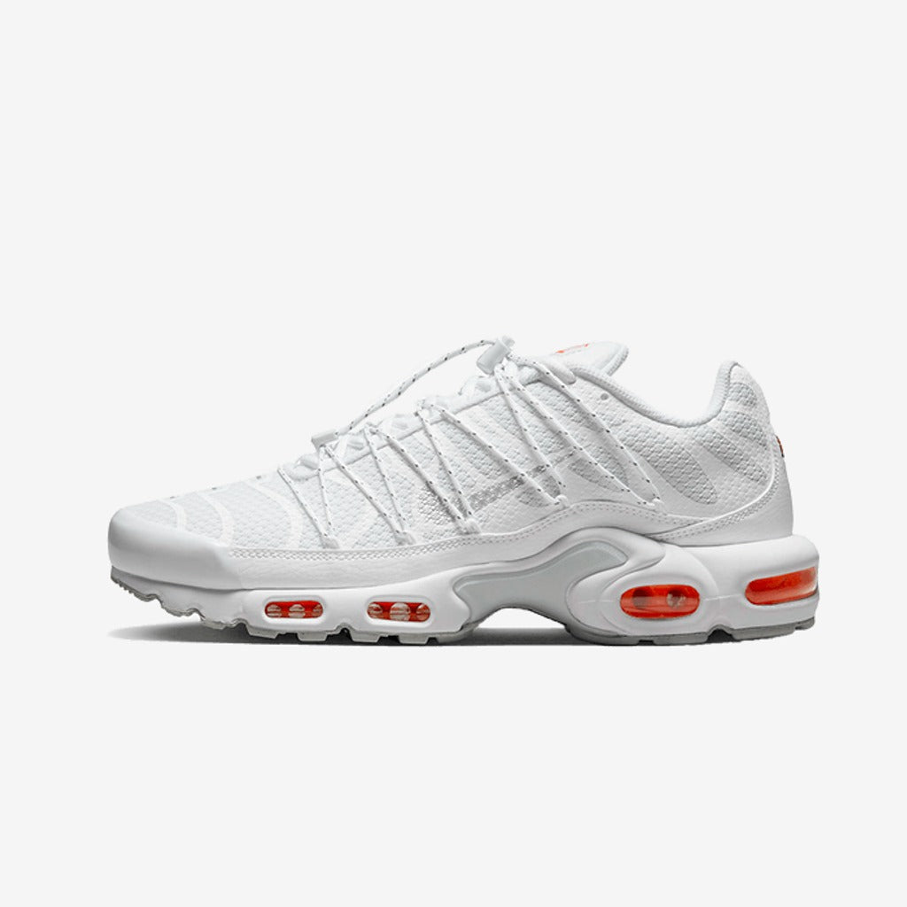 Nike® Air Max Plus Utility White Safety Orange