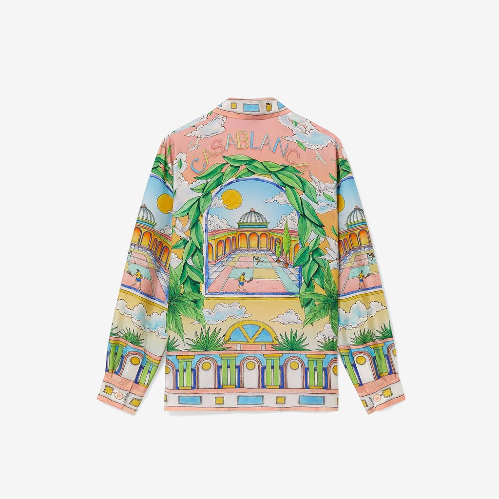 Paysage Ideal Silk Shirt — Casablanca