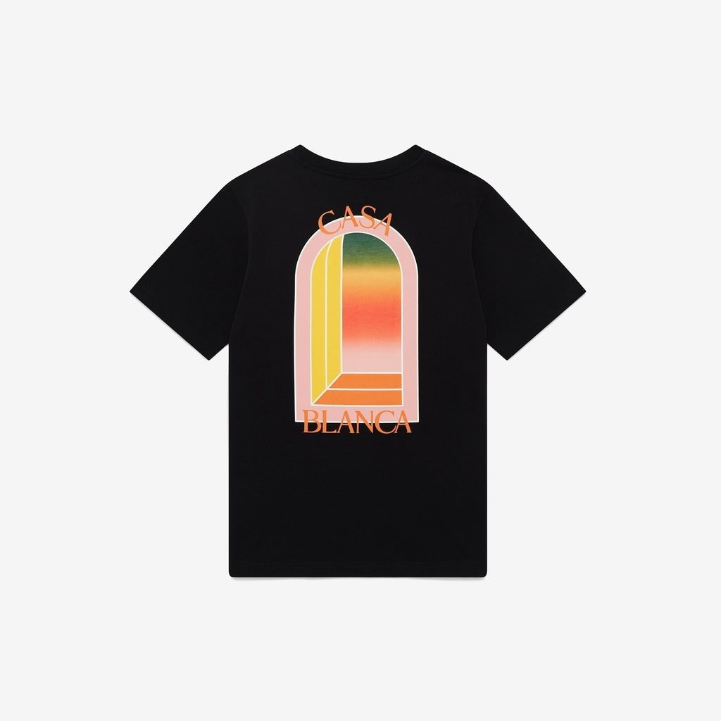 Gradient L'Arche T-Shirt - casablanca