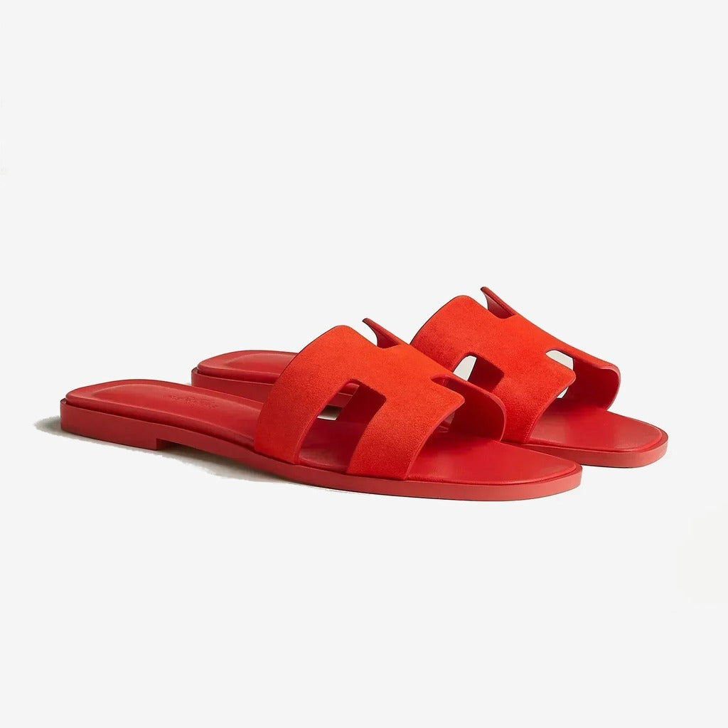 Sandales Oran - Rouge Grenadine