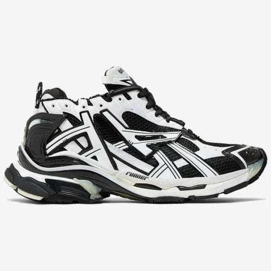 Balenciaga Runner Sneaker Black White