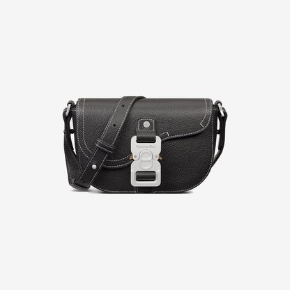 Mini sac Messenger à rabat Saddle — Dior