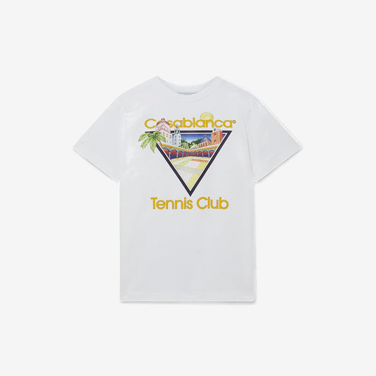 Tennis Club Icon T-Shirt - ARCHIVE SALE — Casablanca