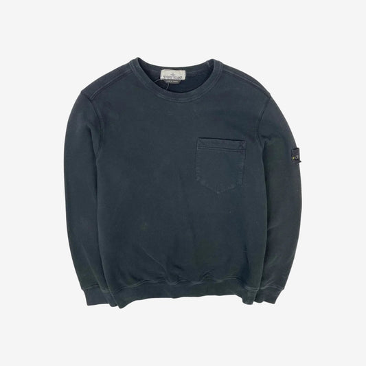 Stone Island pull - Noir (6)